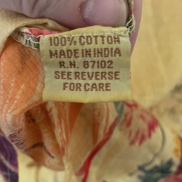 Yellow Flowery Top - Picture 4 of 5